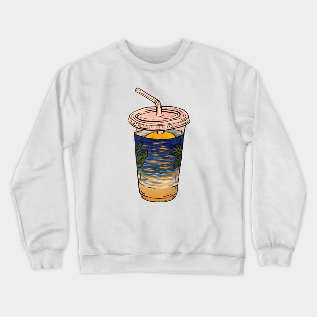 Vitamin D, 365ml Crewneck Sweatshirt by LauraOConnor